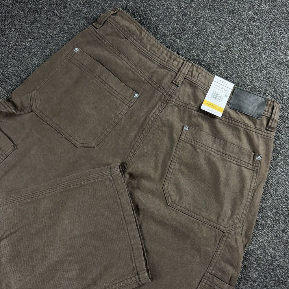 Aeropostale Carpenter Pant Brown Size Medium 32/34 Indie Fall Aero
